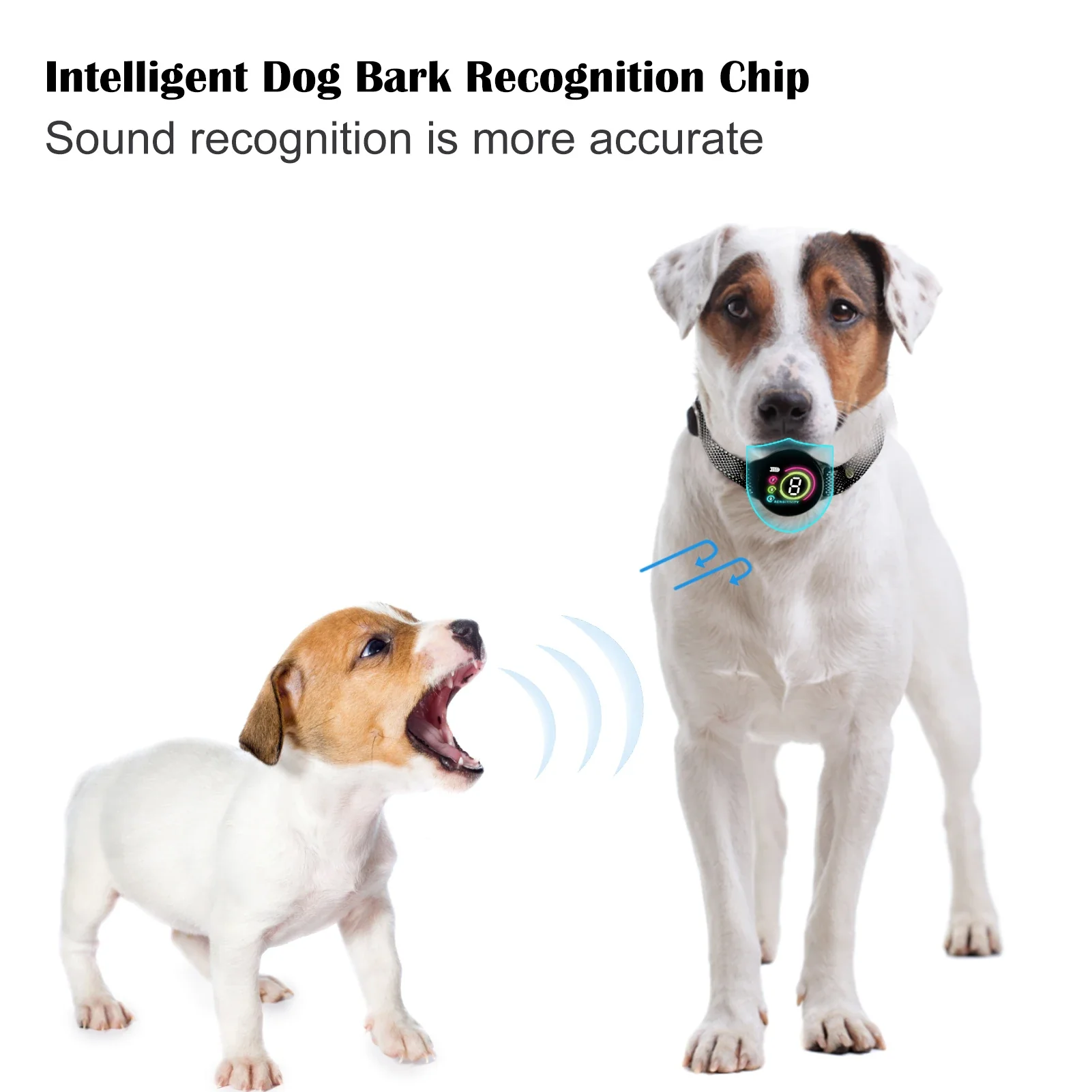 Advanced Waterproof Rechargeable Dog Training Collar with Colour Display - Image 4