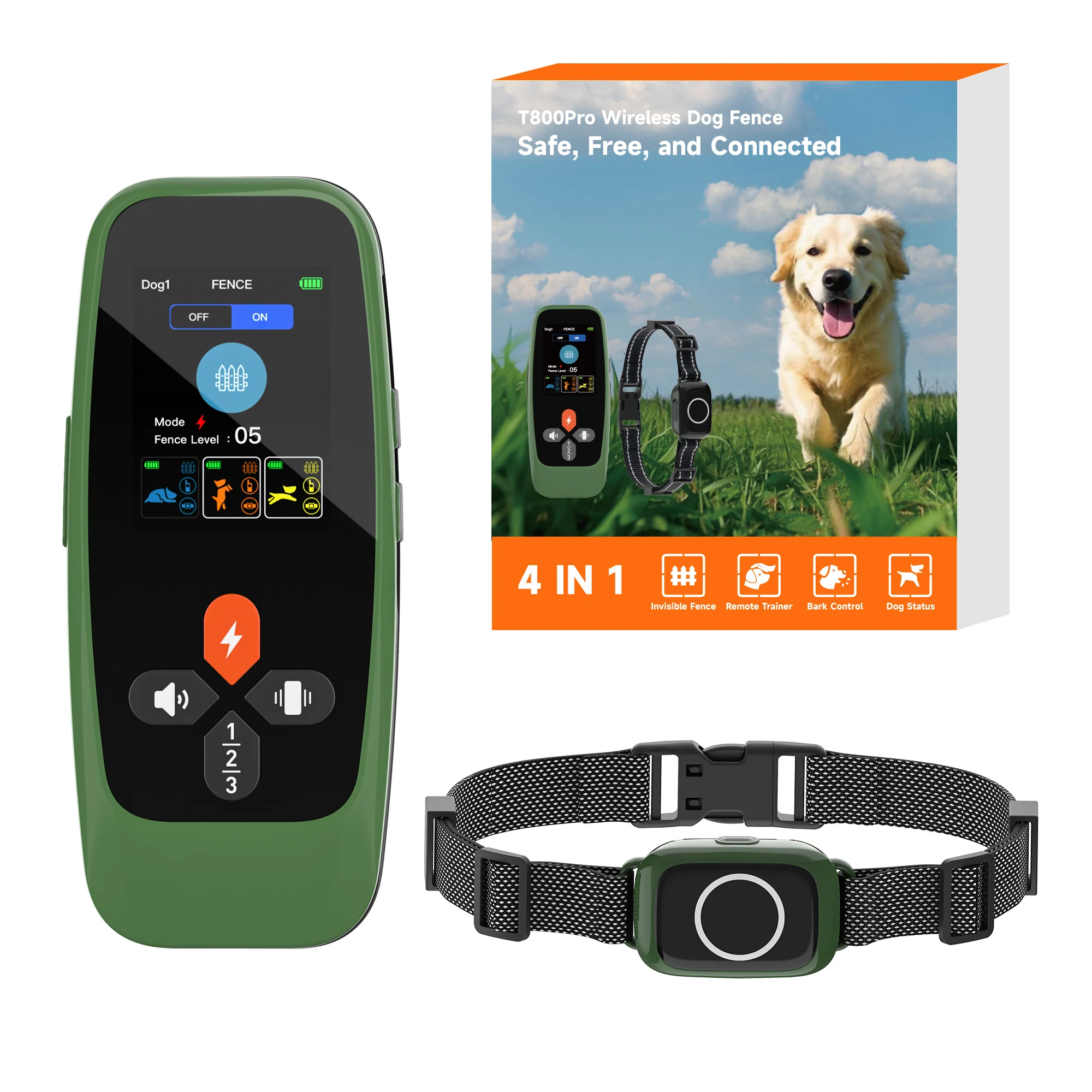 Astko T800 Pro 4-in-1 Wireless Dog Fence System - Image 12