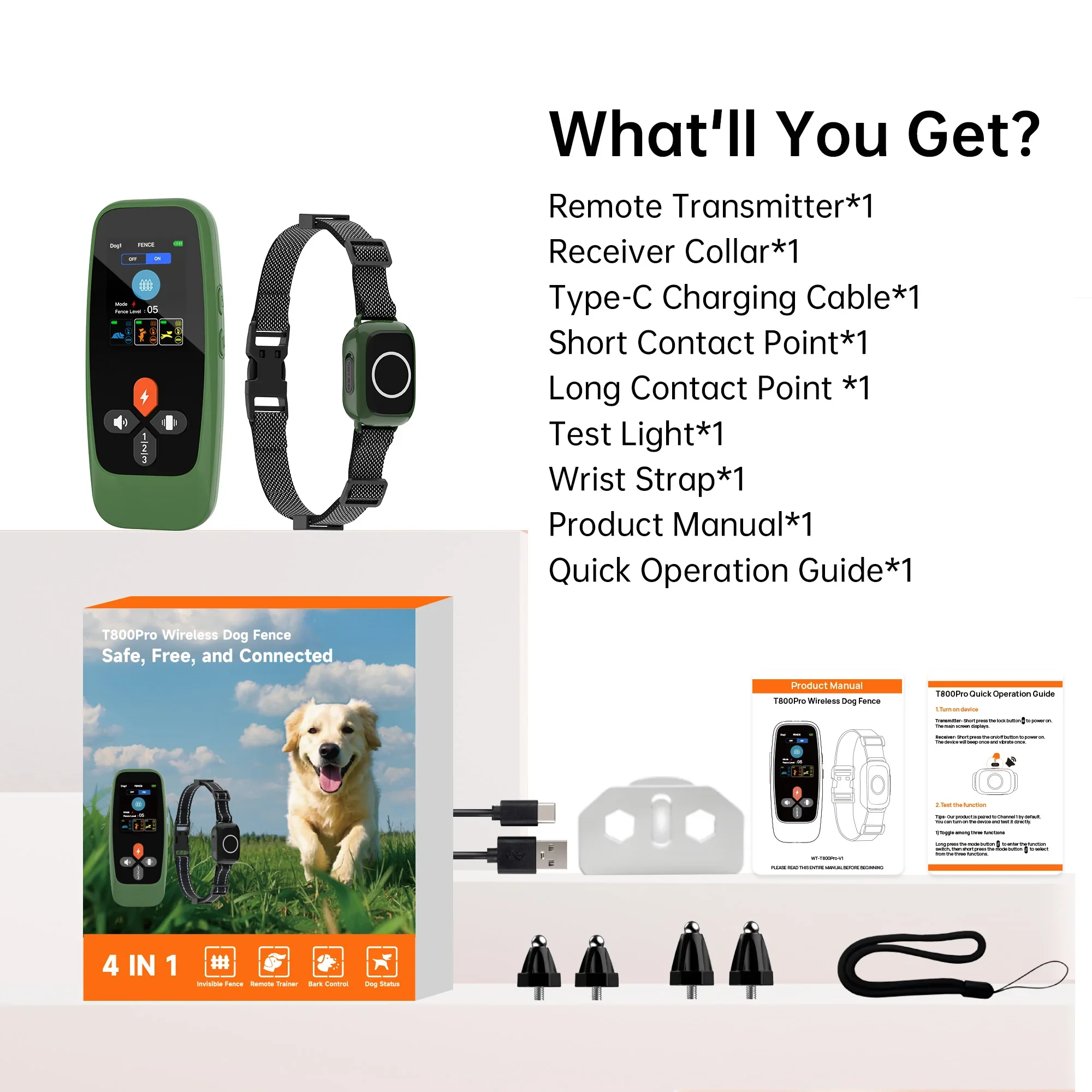 Astko T800 Pro 4-in-1 Wireless Dog Fence System - Image 8