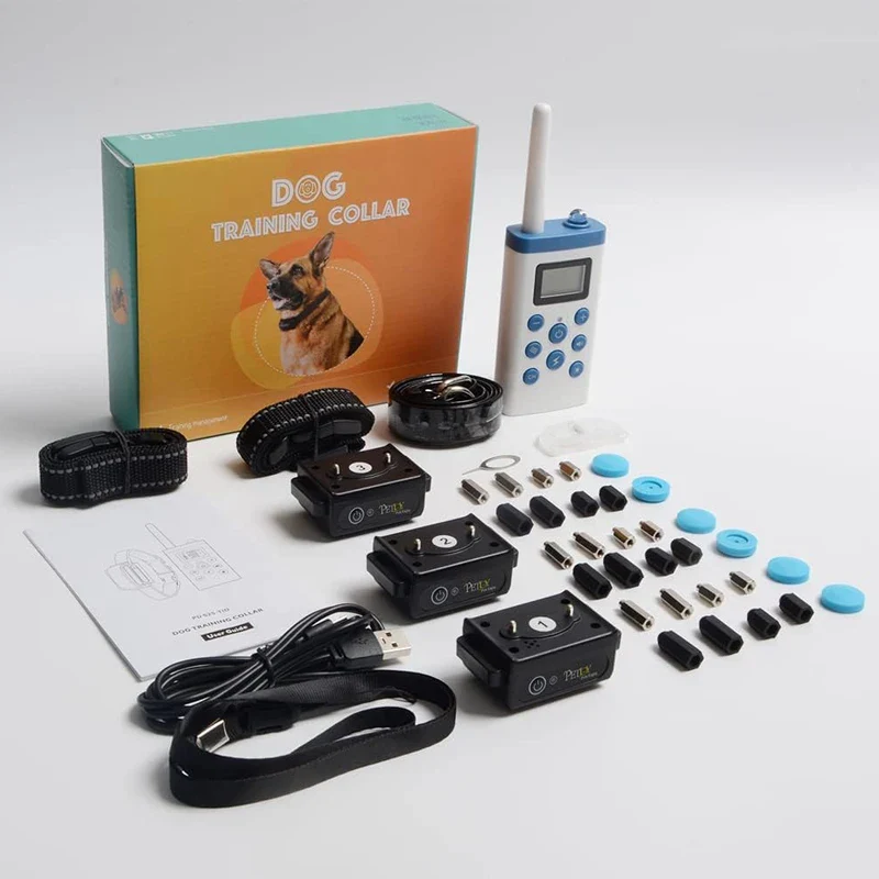 Automatic Bark Collar with Remote - 2-in-1 Dog Training Collar (3 - Collars for 3 Dogs) - Image 6