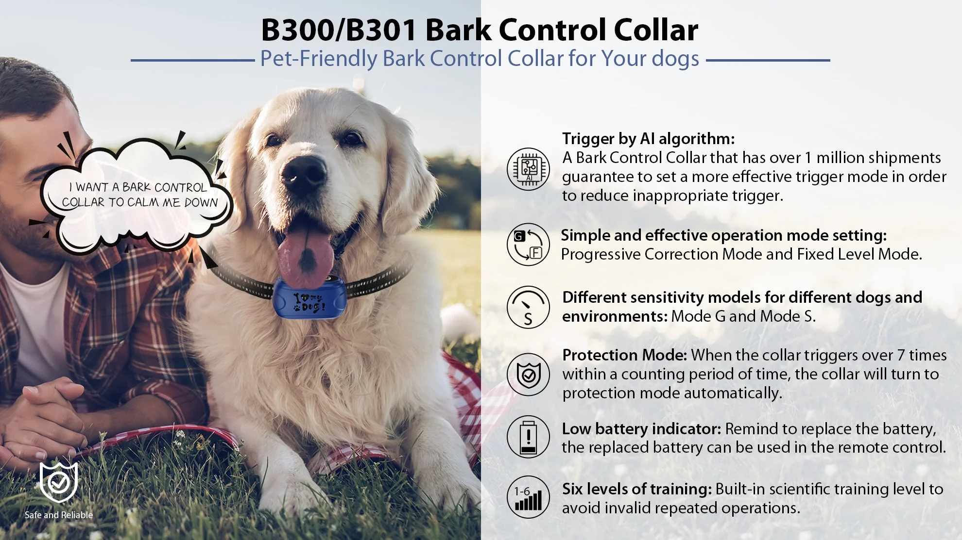 Astko B301 Bark Training Collar (NO SHOCK) - Image 10