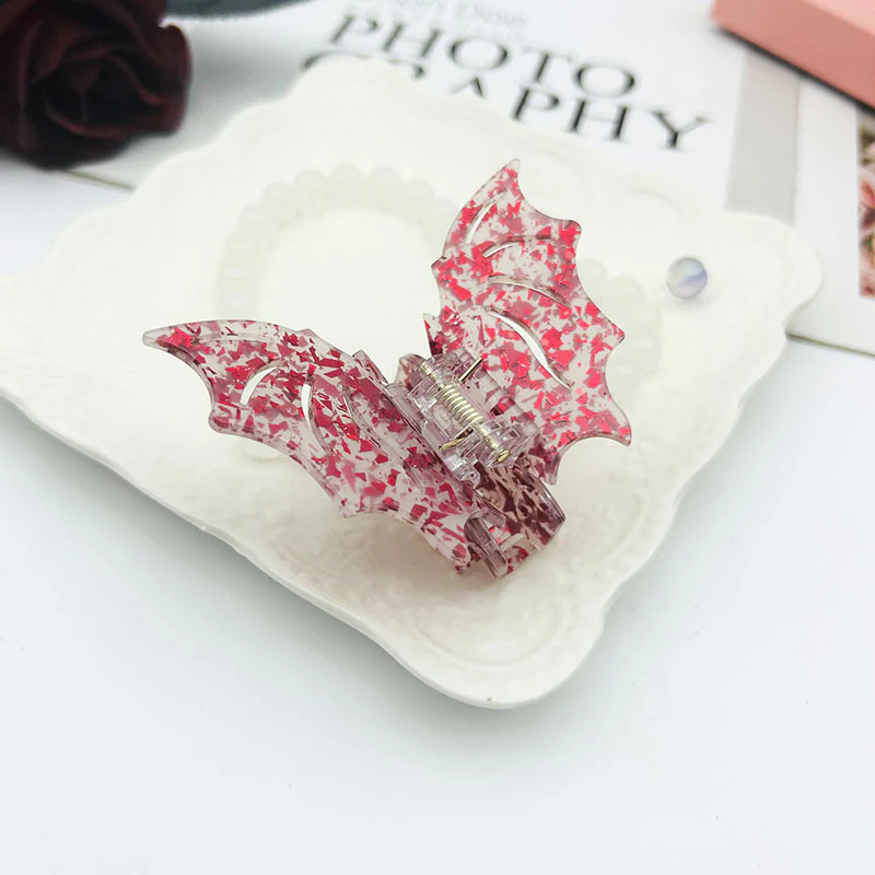 Halloween Bat Barrettes hair clip - Image 10