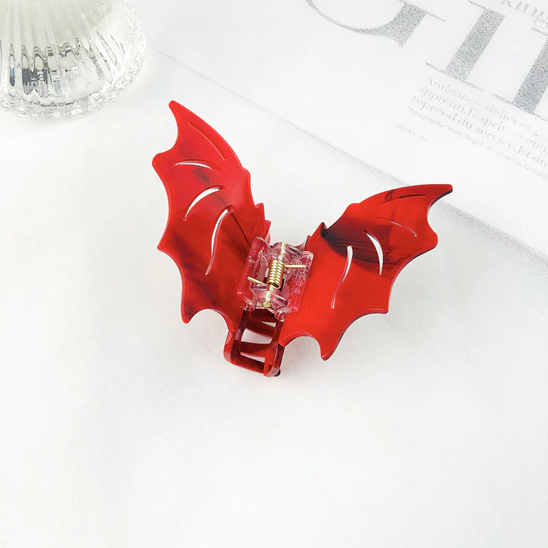 Halloween Bat Barrettes hair clip - Image 3