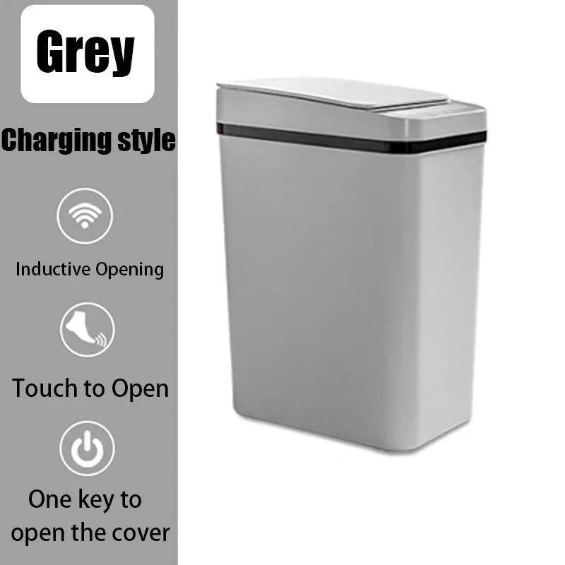 Bathroom Touchless Trash Bin - Image 8