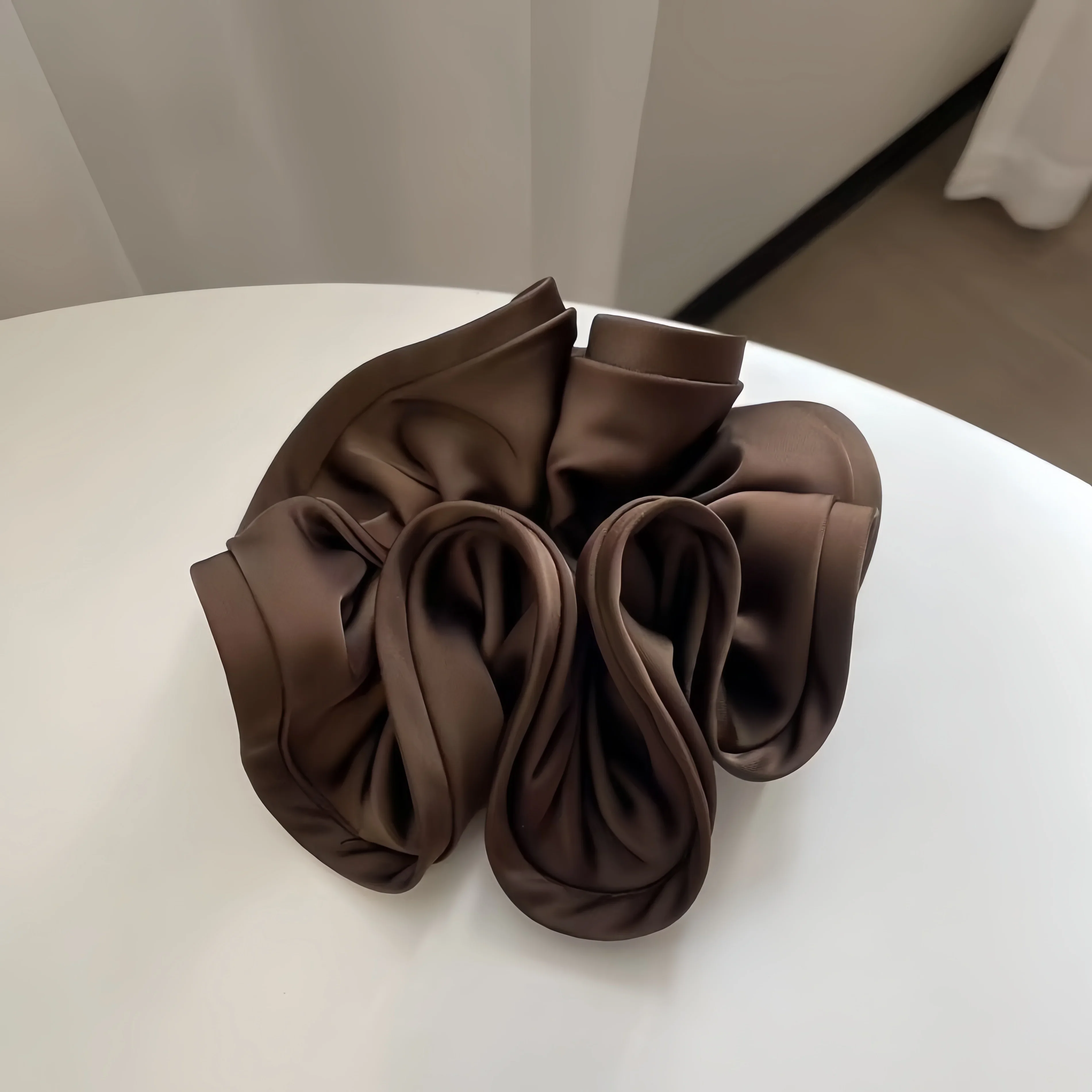 Big Satin Hair Tie Scrunchies - Image 14