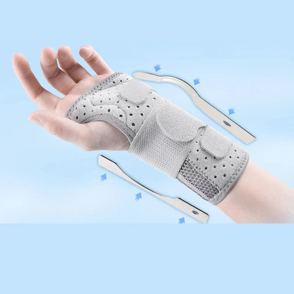 Breathable Wrist Support with Dual Aluminium Plate Stabilisation - Image 11