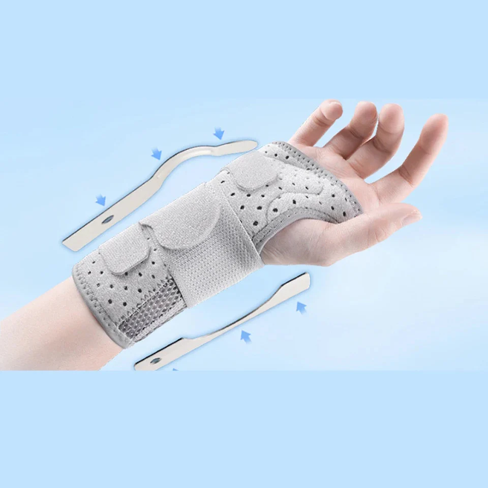 Breathable Wrist Support with Dual Aluminium Plate Stabilisation - Image 12