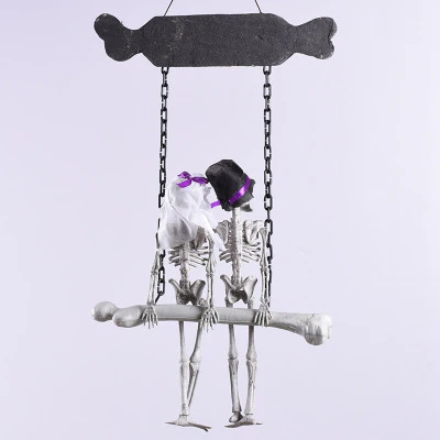 Halloween Bride And Groom Welcome Door Plate Pendant - Image 8