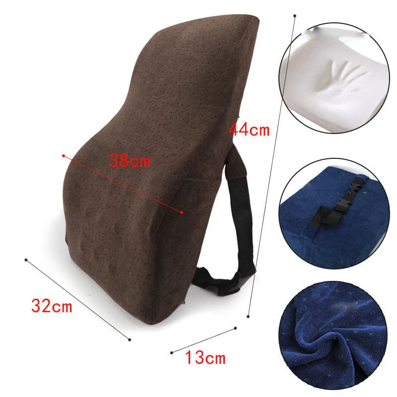 Car Seat Memory Foam Waist Cushion - Image 11