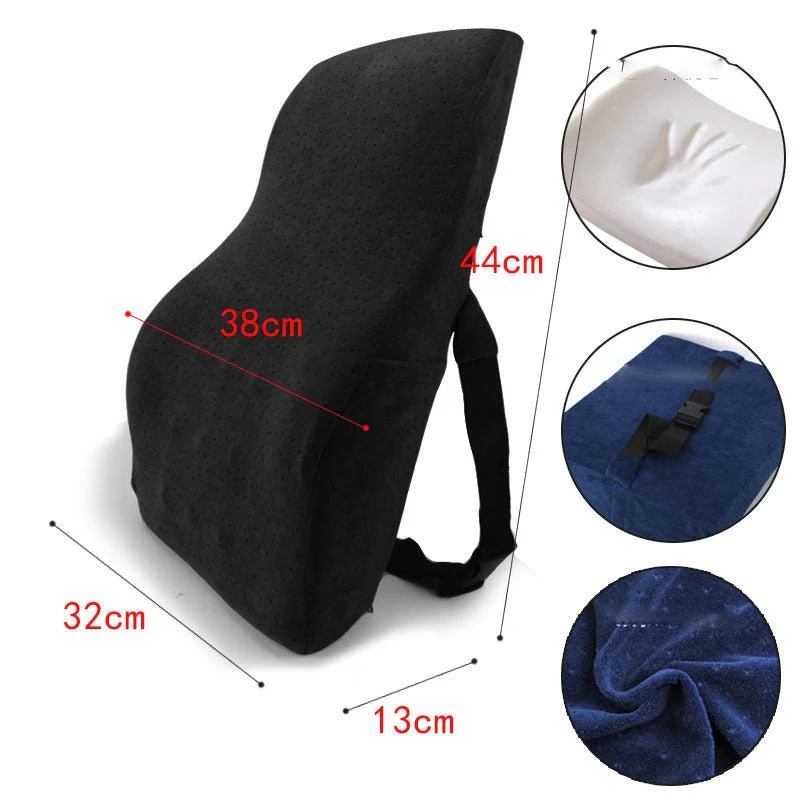 Car Seat Memory Foam Waist Cushion - Image 9