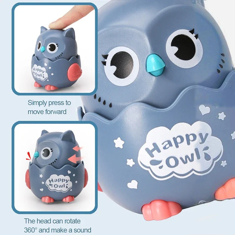 Cartoon Inertia Pet Toy Car – Interactive Play Without Batteries - Image 3