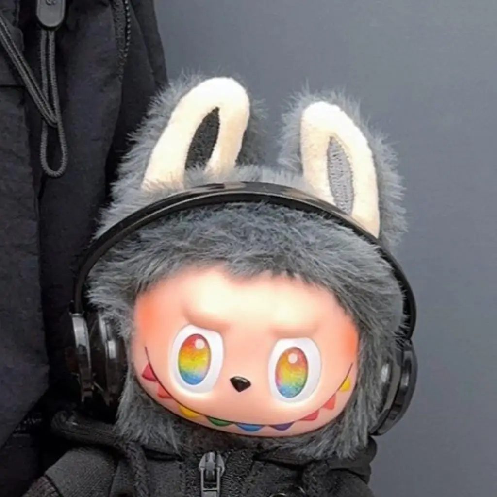 Casual Hoodie Outfit for 17cm Labubu Doll – Fashion Sweatshirt Jacket - Image 9
