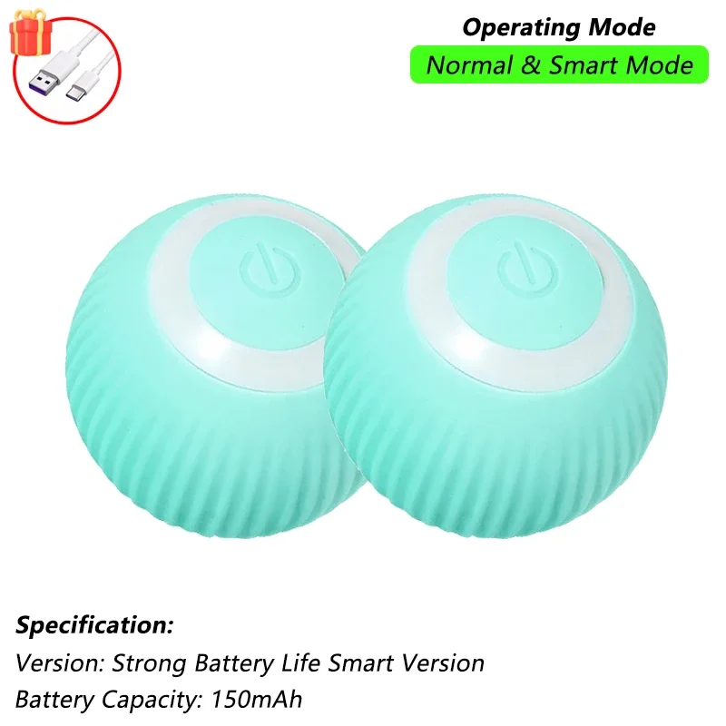 Cat Interactive Smart Ball Toy – Rechargeable Rolling Ball with Tail, Obstacle Avoidance & LED Modes - Image 20