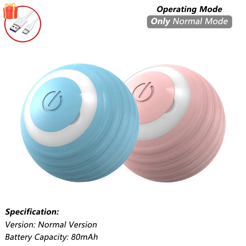 Cat Interactive Smart Ball Toy – Rechargeable Rolling Ball with Tail, Obstacle Avoidance & LED Modes - Image 7
