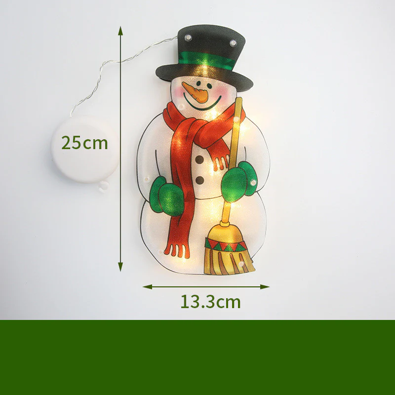 Christmas Decoration Lights Santa Snowman Elk - Image 2