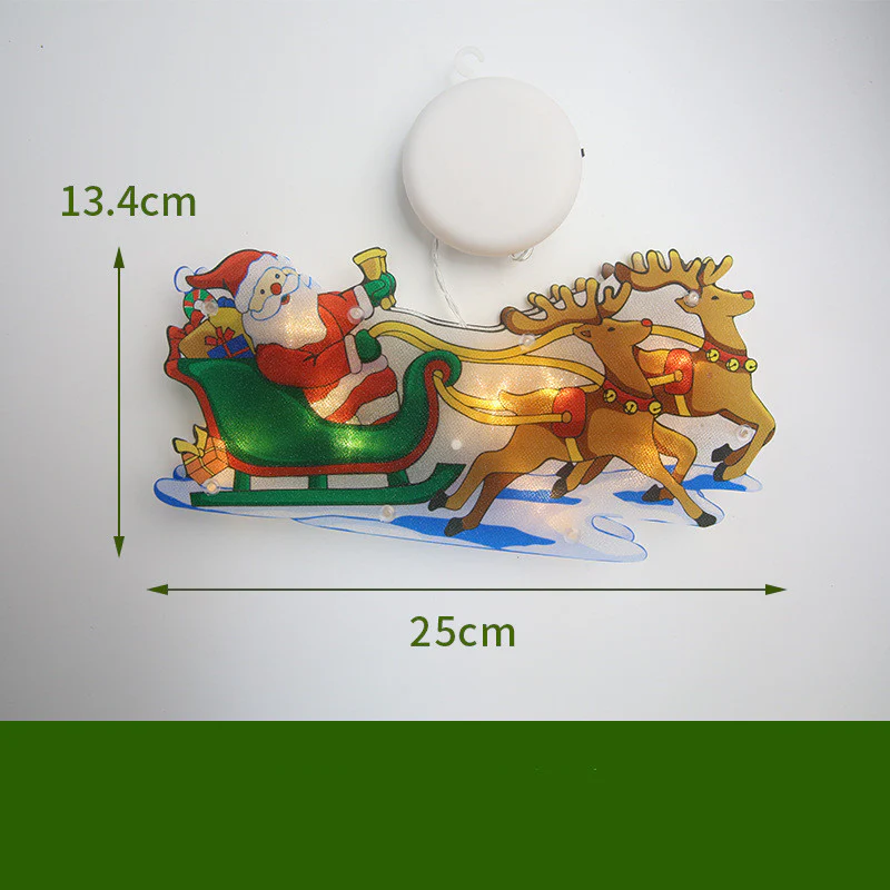 Christmas Decoration Lights Santa Snowman Elk - Image 5