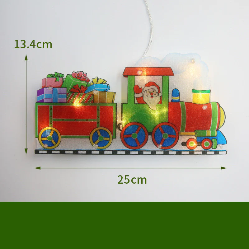 Christmas Decoration Lights Santa Snowman Elk - Image 9