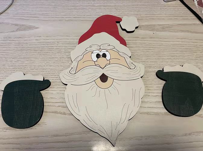 Christmas Themed Fence Garden Top Decoration - Image 12