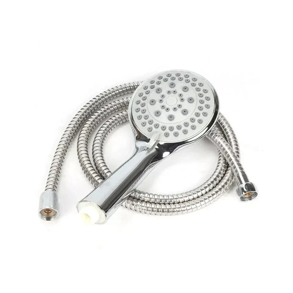Chrome Shower Head and Hose Set Replacement for Grohe Mira Triton Aqualisa - Image 4