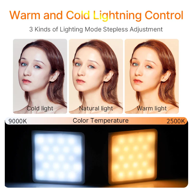 Colourful Ambience Video Light – Portable Fill Light for Cameras and Smartphones - Image 3