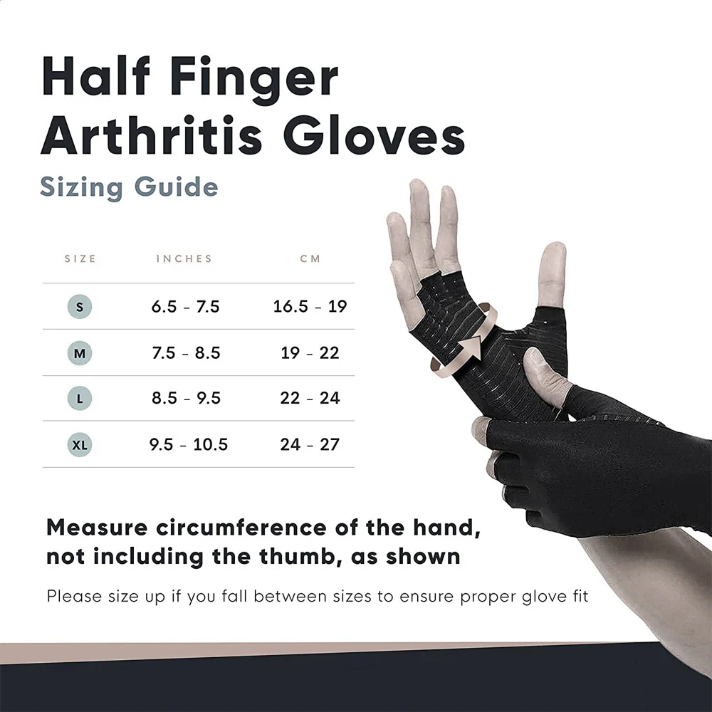 Copper-Infused Compression Arthritis Gloves - Image 6