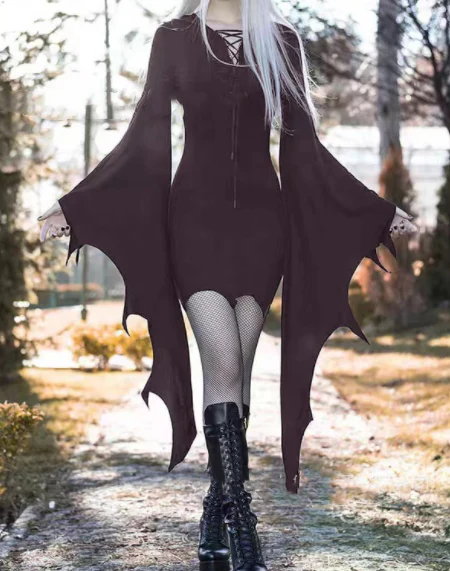 Cosplay Medieval Halloween Forest Elven Elf Pixie Costume For Women - Image 4