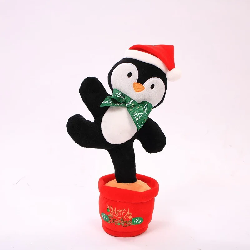 Early Education Electronic Dancing Christmas Plush Toy (Dances, Records, Glows, Sings) - Image 11