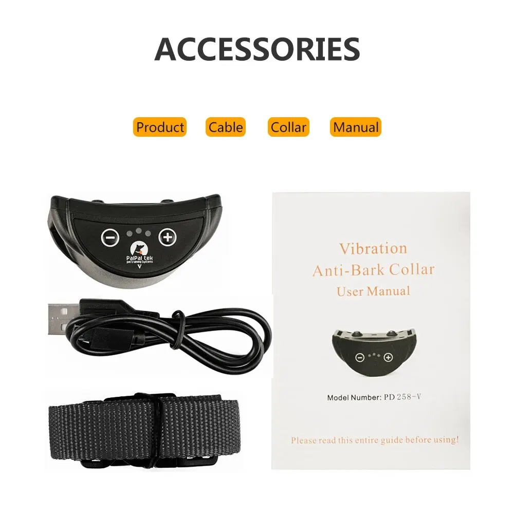Dog Bark Collar - Rechargeable Anti-Bark Collar for Small and Medium Dogs - Image 6