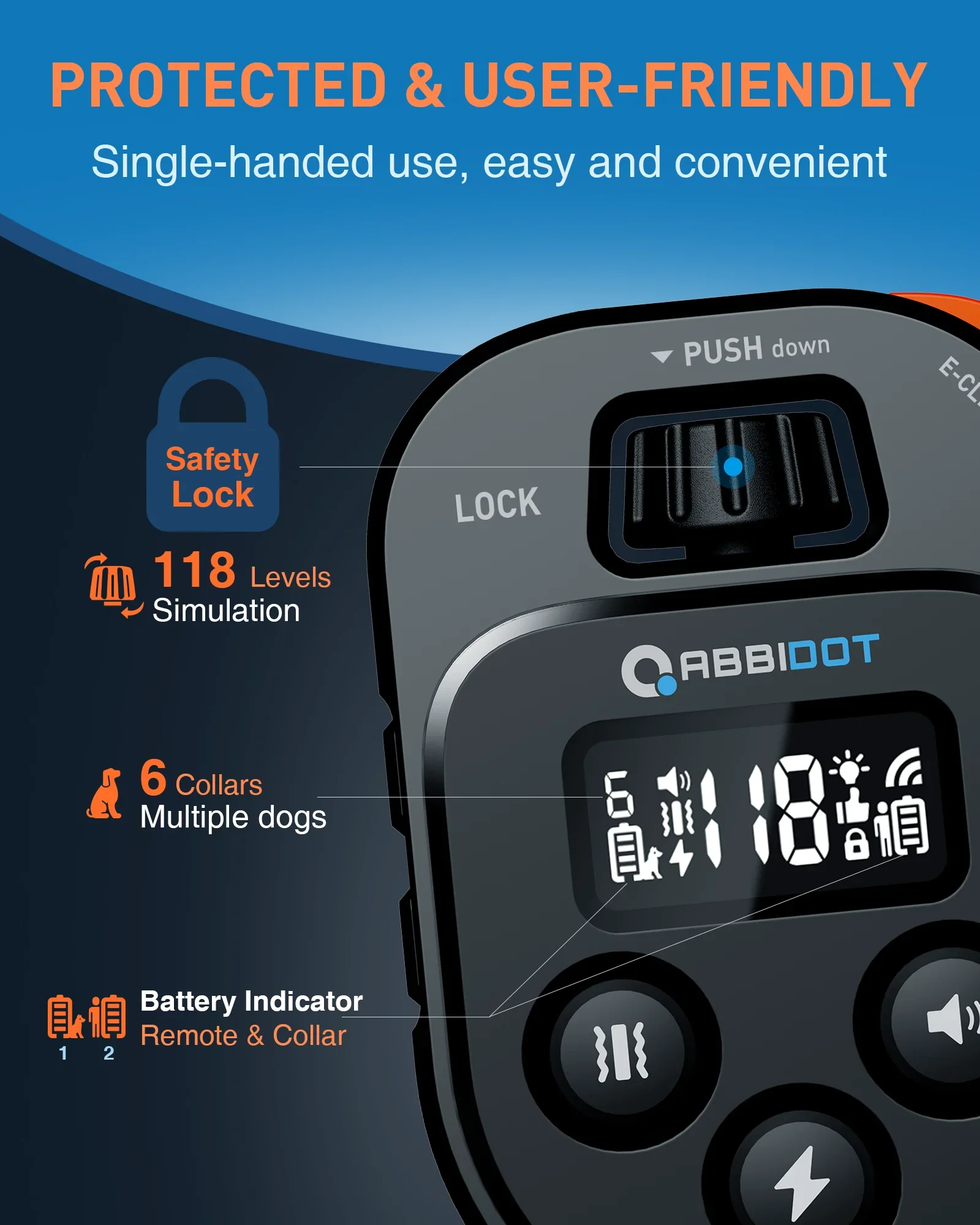 Dog Training Collar 2-in-1 Strap with E-Clicker - Image 2