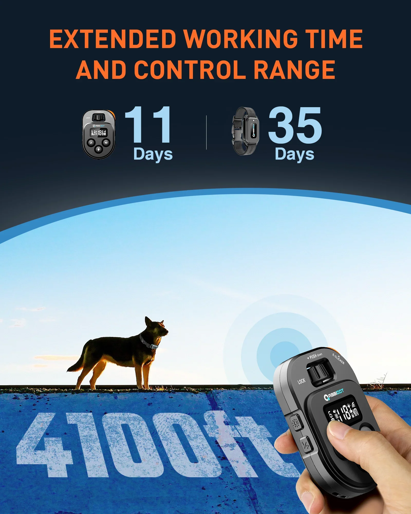 Dog Training Collar 2-in-1 Strap with E-Clicker - Image 6