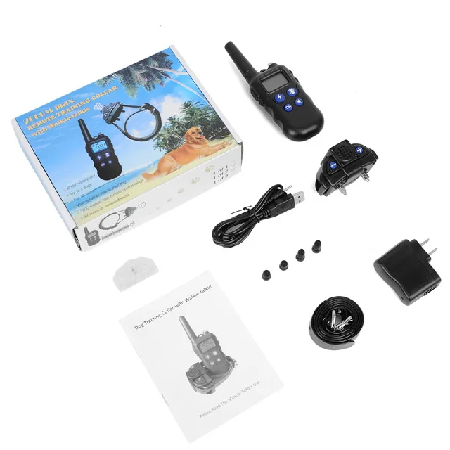 Dog Training Collar with Walkie-Talkie (2000 meters) - Image 8