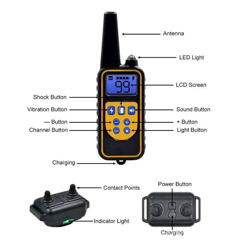 Dog Training E-Collar with Remote Control - Image 2
