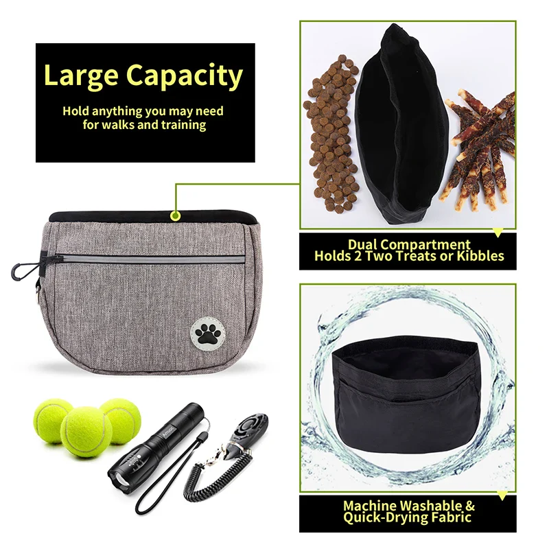 Dog Training Waist Bag for Treats and Snacks - Image 3