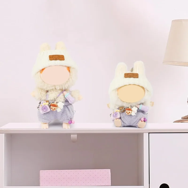 Doll Clothes Outfit Set – For 15cm & 17cm Rabbit Dolls - Image 3