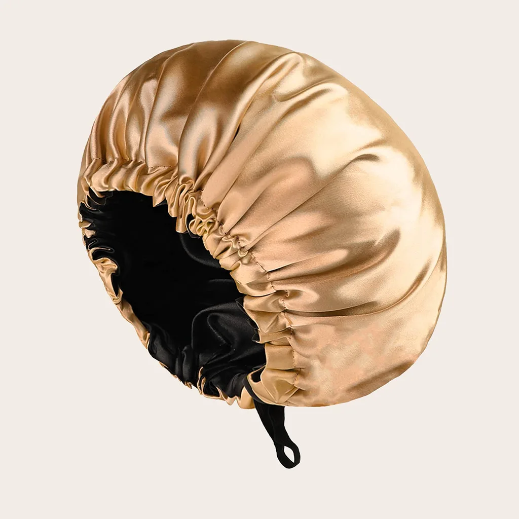 Double-Layer Reversible Satin Bonnet - Image 12