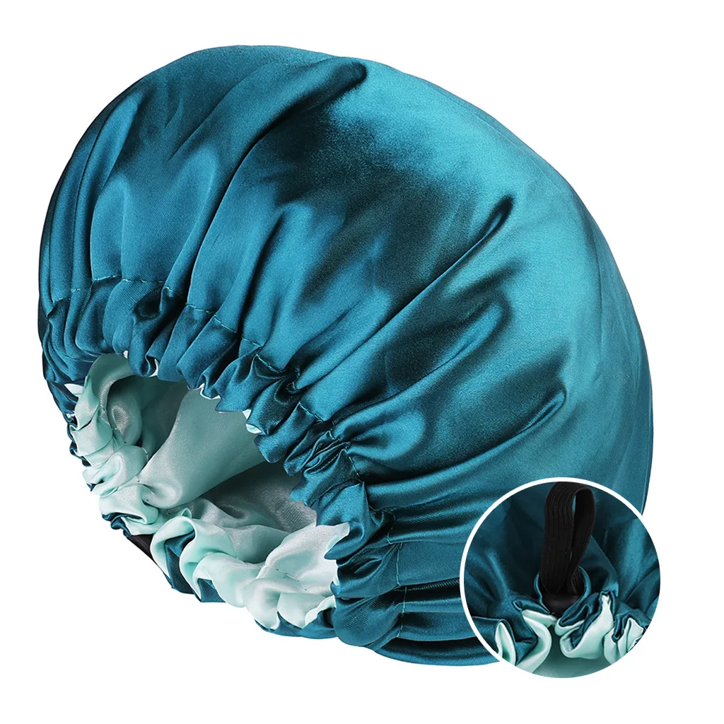 Double-Layer Reversible Satin Bonnet - Image 7