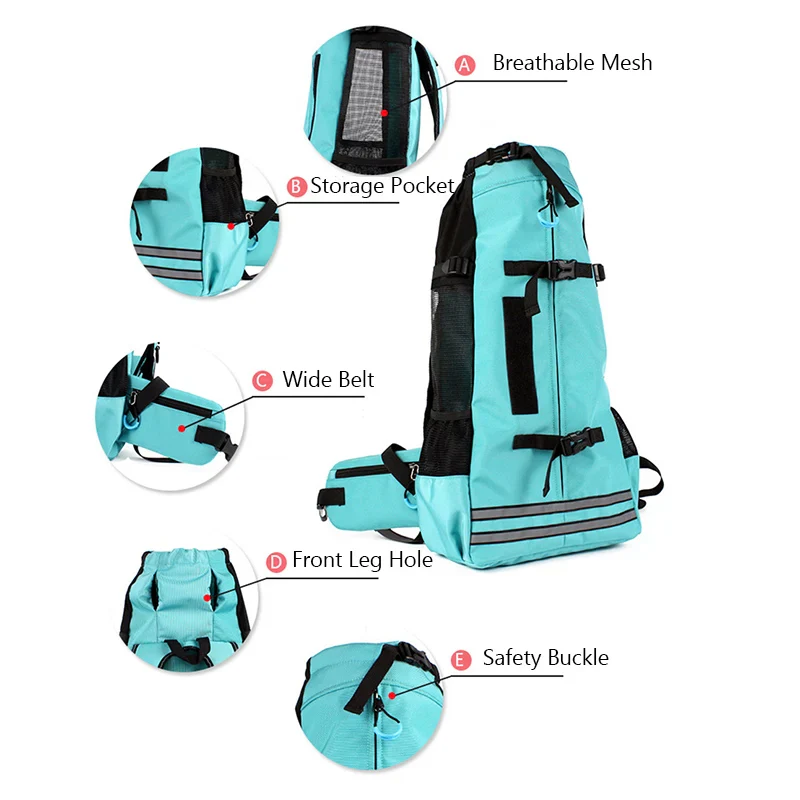 Durable Breathable Pet Travel Carrier Backpack for Small & Medium Dogs - Image 3