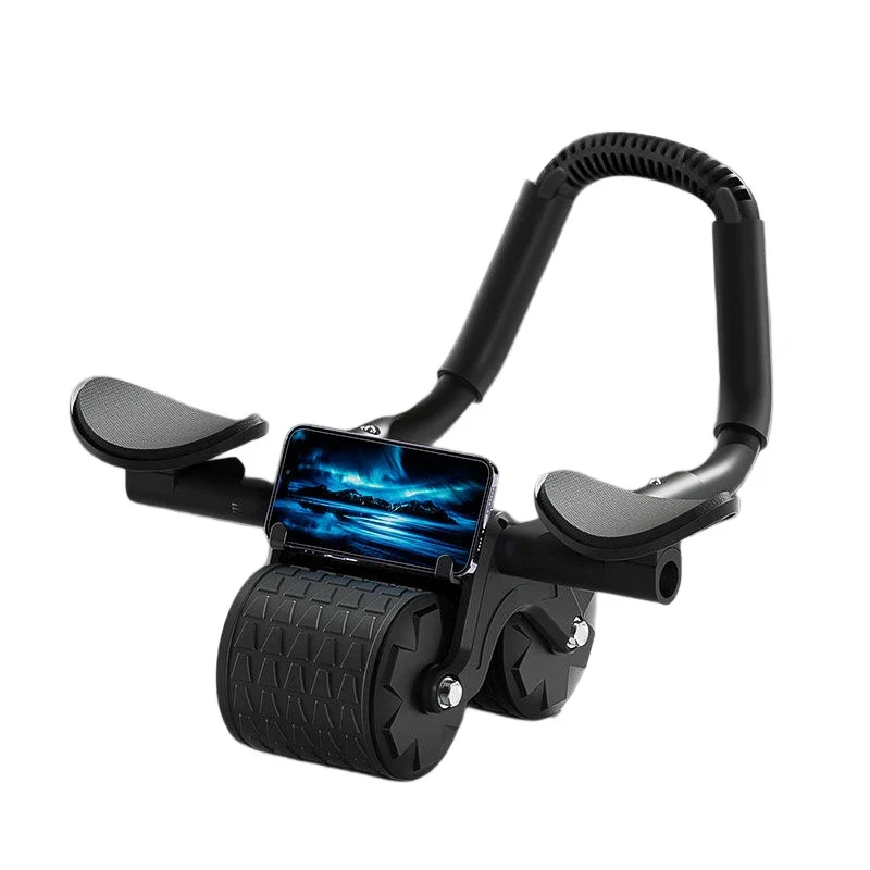 Elbow Support Automatic Rebound Abdominal Wheel Core Muscle Ab Trainer with Counter Display Fitness Exercise Wheel - Image 8