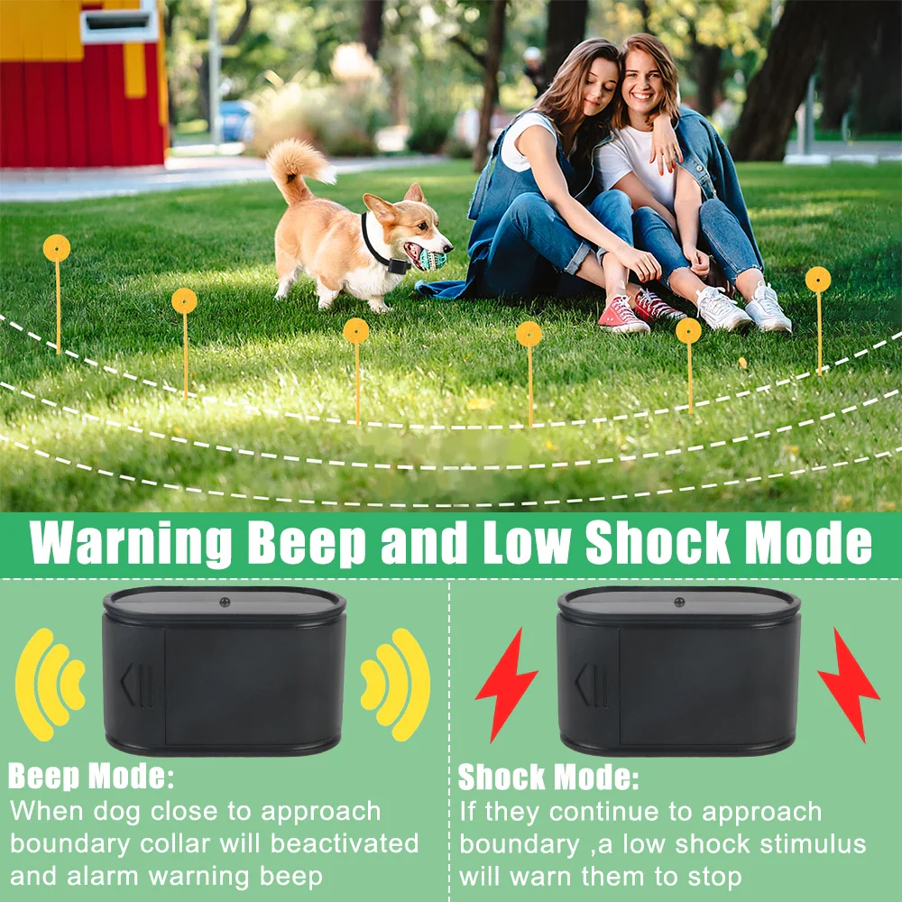 Electronic Pet Fence System: Advanced Containment with Training Collar - Image 5
