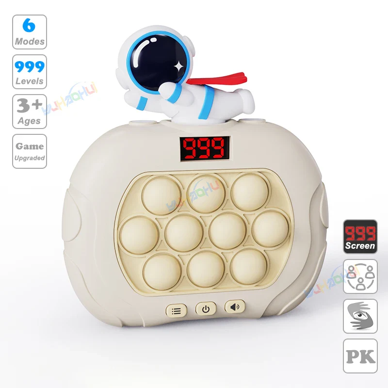Electronic Pop Push Quick Push Game Console with LED Display - Image 11