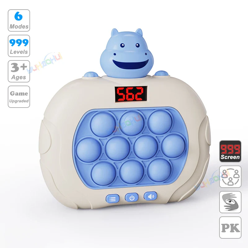 Electronic Pop Push Quick Push Game Console with LED Display - Image 15