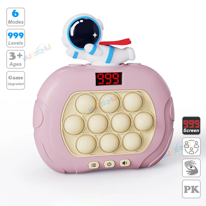 Electronic Pop Push Quick Push Game Console with LED Display - Image 26