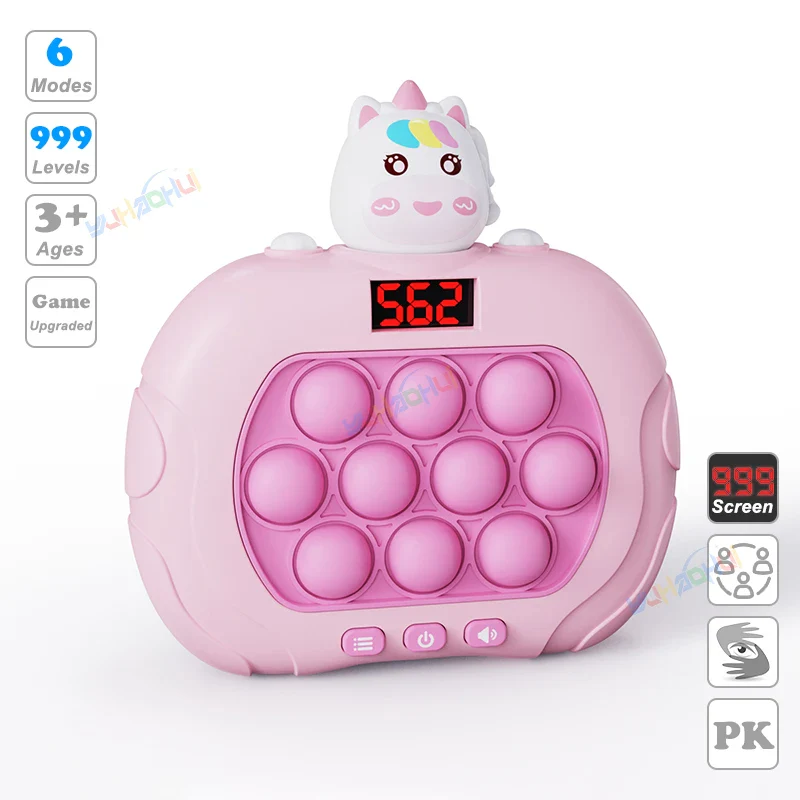 Electronic Pop Push Quick Push Game Console with LED Display - Image 33