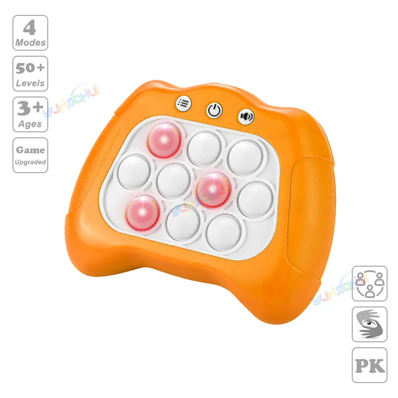 Electronic Pop Push Quick Push Game Console with LED Display - Image 38