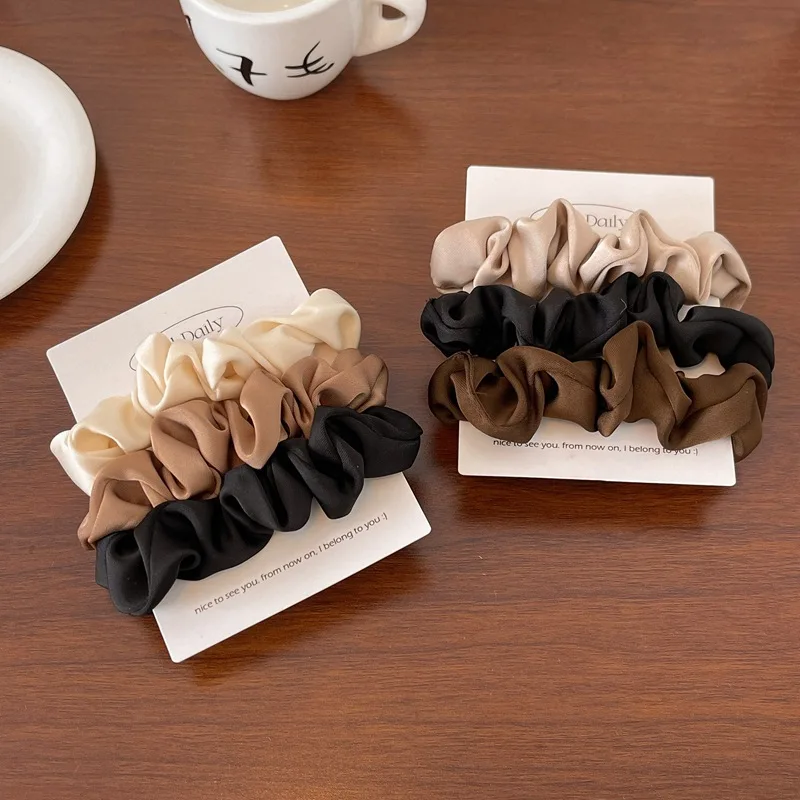 Elegant Silky Satin Hair Tie - Image 2