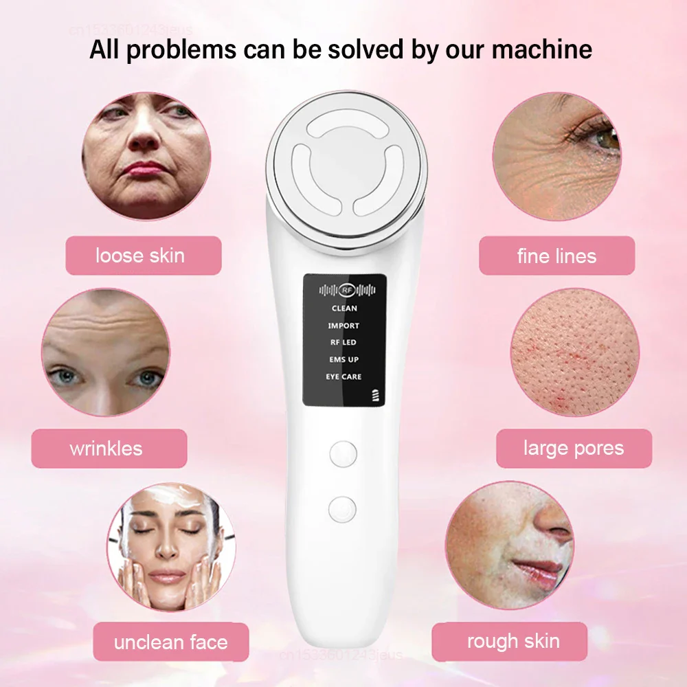 EMS Microcurrent Face Lifting & Anti-Ageing Facial Massager - Image 2