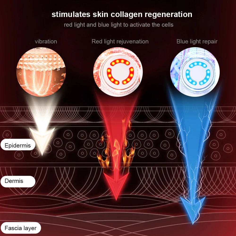 EMS Microcurrent Face Lifting & Anti-Ageing Facial Massager - Image 5