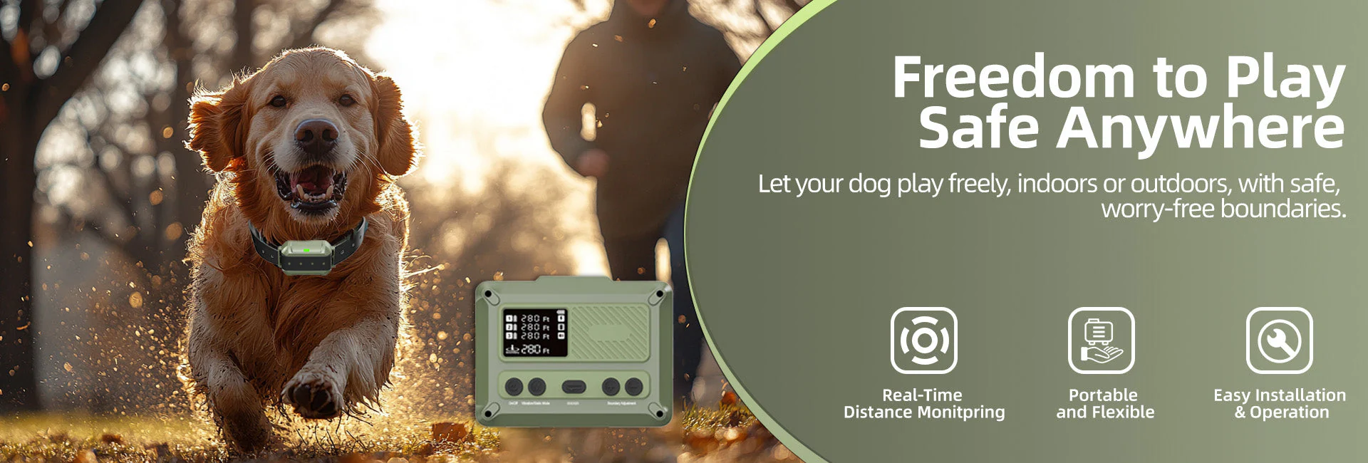 F910 Radar Wireless Dog Fence - Image 11