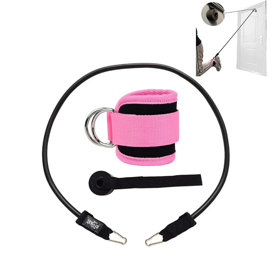 Fitness Ankle Straps with Adjustable D-Ring - Image 15