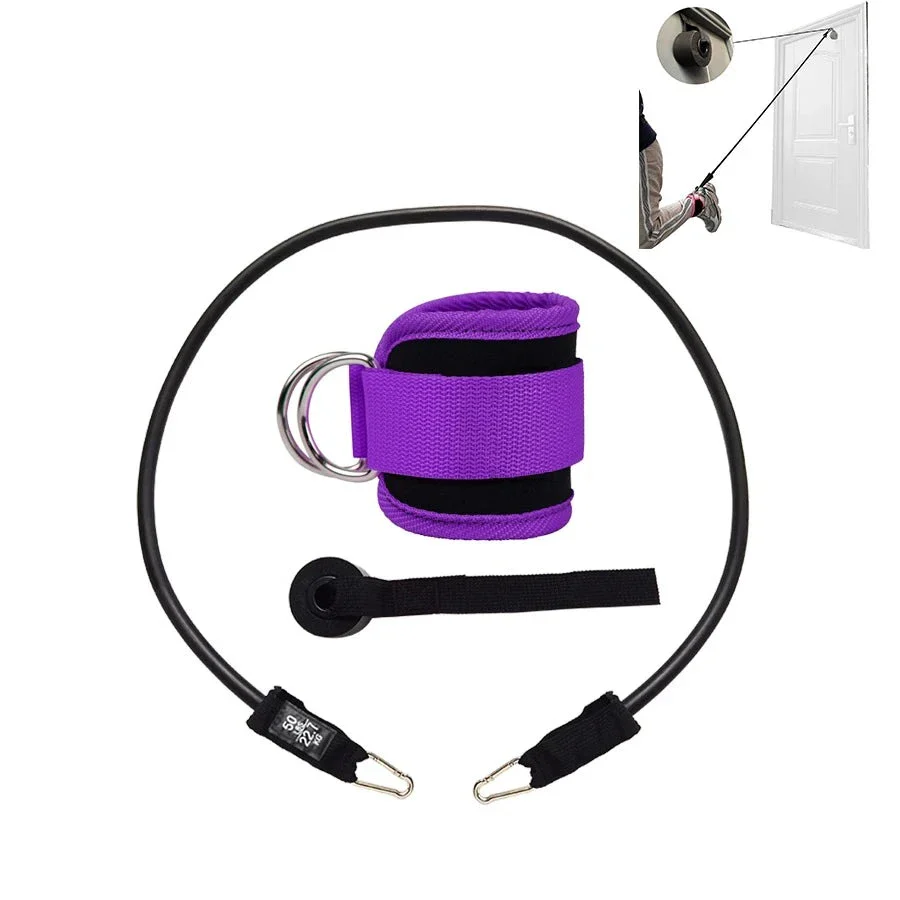 Fitness Ankle Straps with Adjustable D-Ring - Image 16